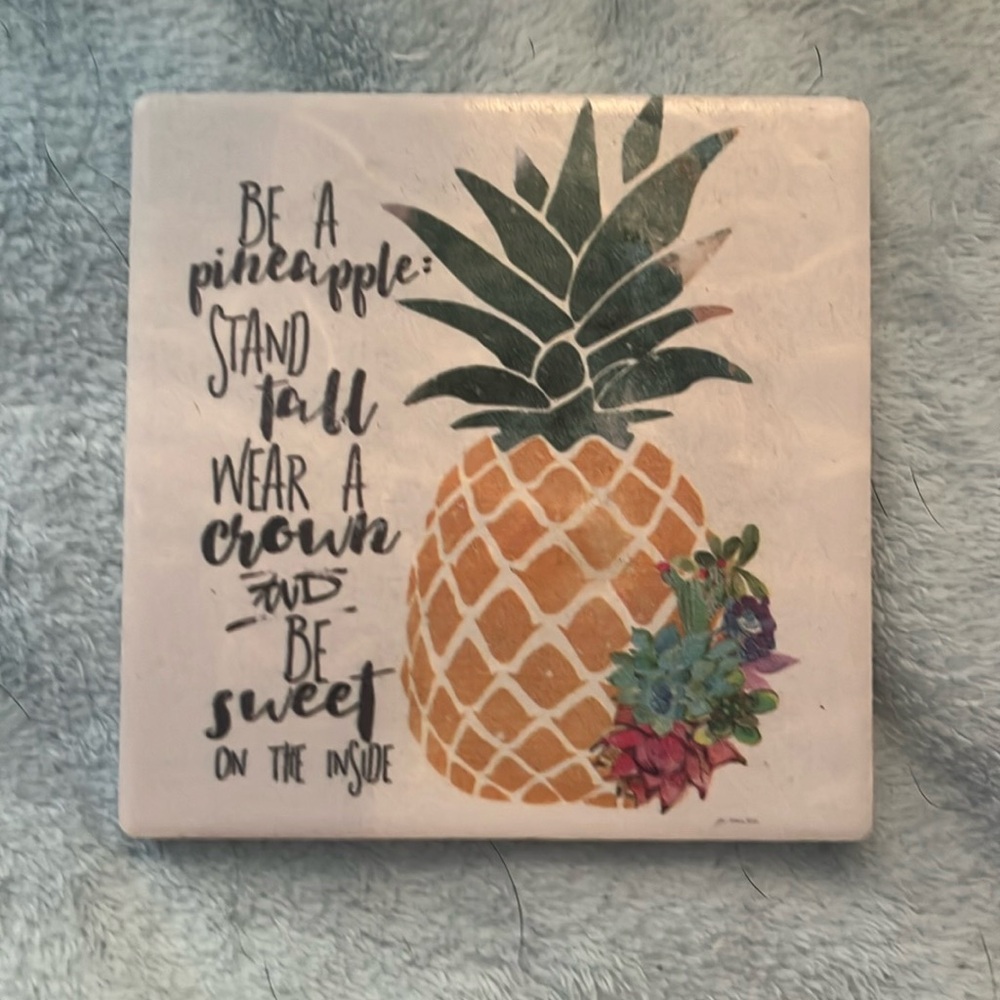 This is a cute coaster never used.